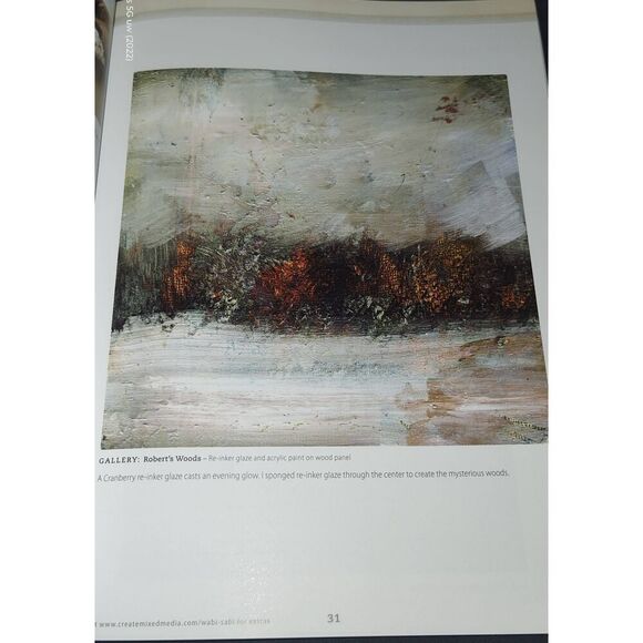Wabi-Sabi Art Workshop: Mixed Media Techniques paperback - Picture 12 of 12